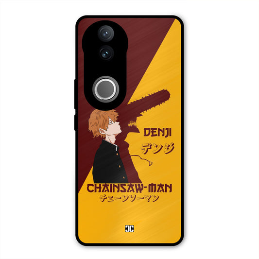 Denji Shadow Vivo V50e Mobile Back Cover - Anime PrintShield Case