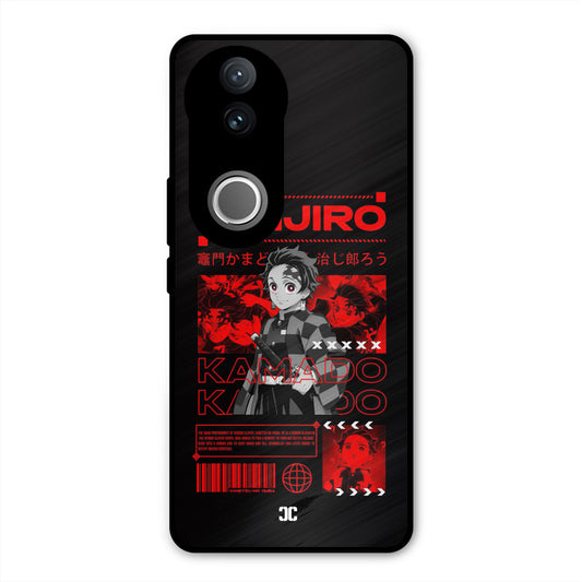 Tanjiro Kamado Vivo V50e Mobile Back Cover - Anime PrintShield Case