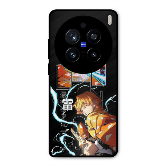 Aggressive Zenitsu Vivo X200 Pro Mobile Back Cover - Anime PrintShield Case
