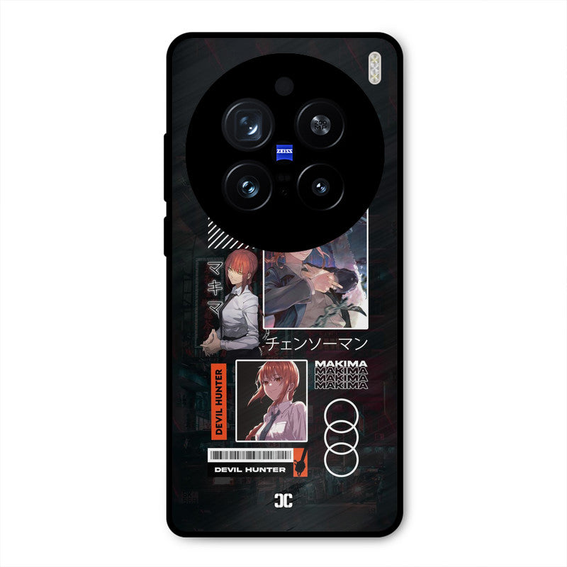 Devil Hunter Makima Vivo X200 Pro Mobile Back Cover - Anime PrintShield Case