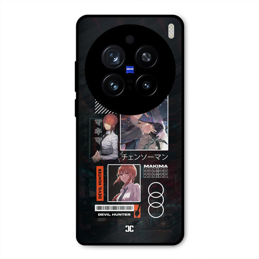 Devil Hunter Makima Vivo X200 Pro Mobile Back Cover - Anime PrintShield Case