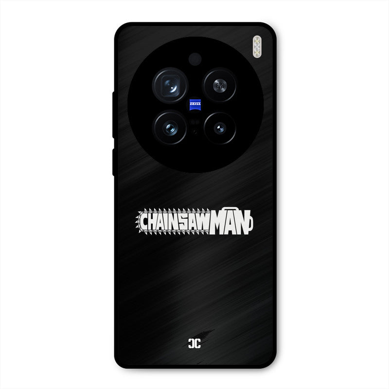 Chainsaw Logo Vivo X200 Pro Mobile Back Cover - Anime PrintShield Case