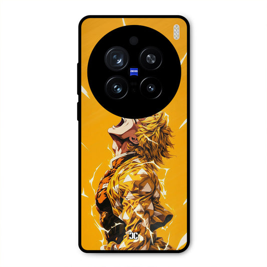 Shouting Zenitsu Vivo X200 Pro Mobile Back Cover - Anime PrintShield Case