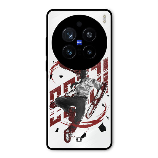 Chainsawman Typo Vivo X200 Pro Mobile Back Cover - Anime PrintShield Case