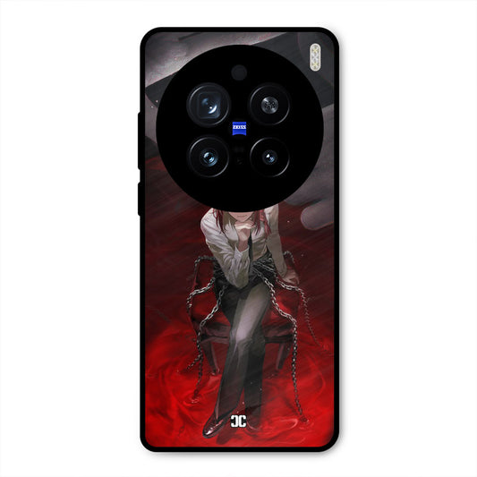 Makima Chains Vivo X200 Pro Mobile Back Cover - Anime PrintShield Case