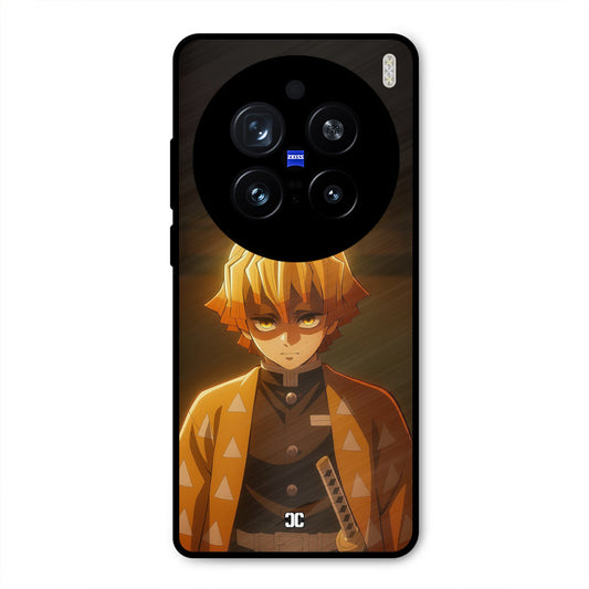 Thunderboy Zenitsu Vivo X200 Pro Mobile Back Cover - Anime PrintShield Case