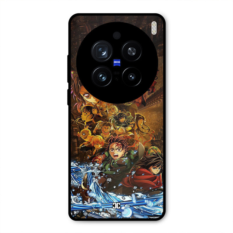 Demon Slayers Vivo X200 Pro Mobile Back Cover - Anime PrintShield Case