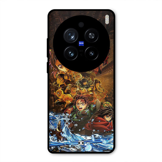 Demon Slayers Vivo X200 Pro Mobile Back Cover - Anime PrintShield Case