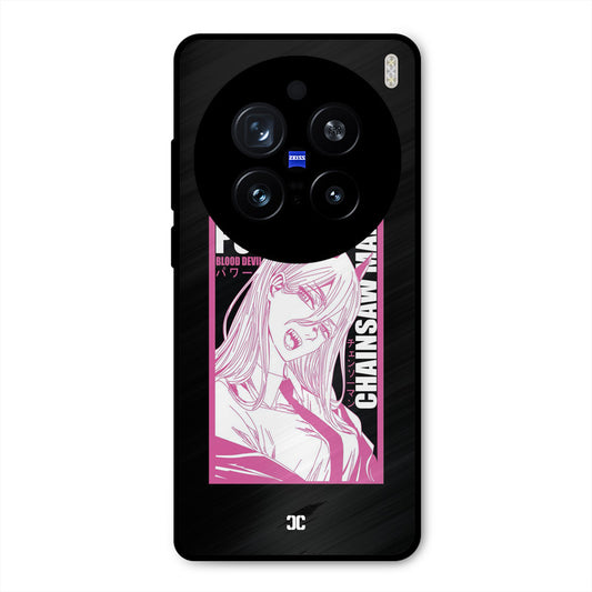 Blood Devil Power Vivo X200 Pro Mobile Back Cover - Anime PrintShield Case