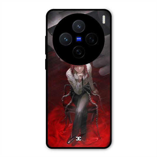 Makima Chains Vivo X200 Mobile Back Cover - Anime PrintShield Case