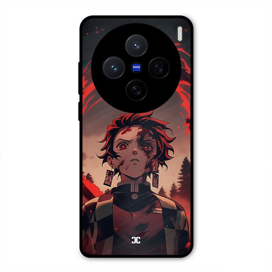 Raging Tanjiro Vivo X200 Mobile Back Cover - Anime PrintShield Case