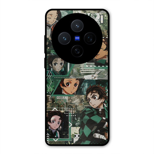 Tanjiro Thoughts Vivo X200 Mobile Back Cover - Anime PrintShield Case