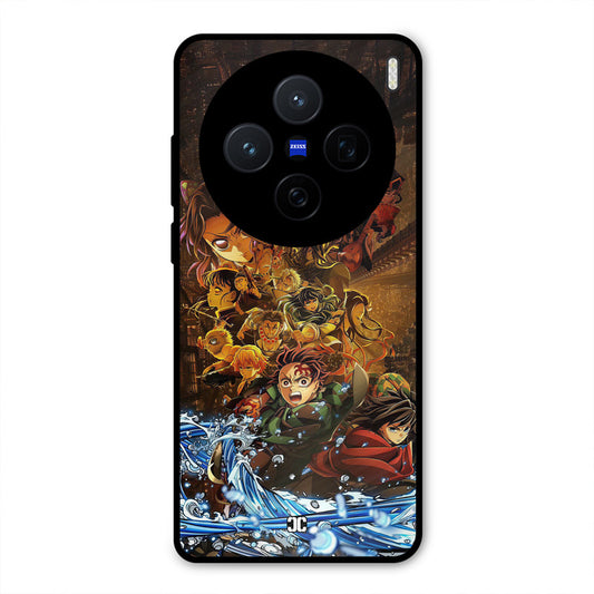 Demon Slayers Vivo X200 Mobile Back Cover - Anime PrintShield Case
