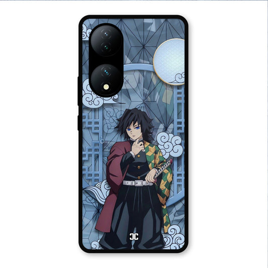 Giyu Tomioka Vivo Y100A Mobile Back Cover - Anime PrintShield Case