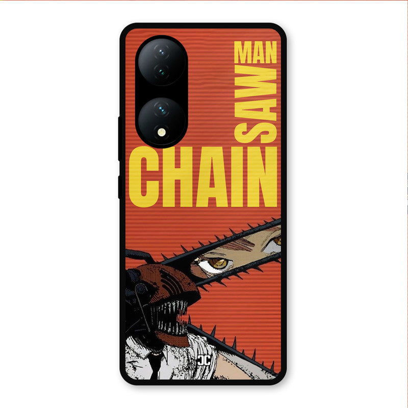 Raging Chainsaw Vivo Y100 Mobile Back Cover - Anime PrintShield Case