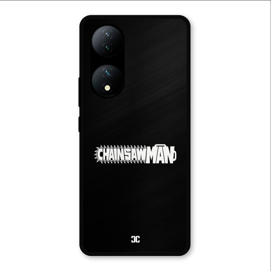 Chainsaw Logo Vivo Y100 Mobile Back Cover - Anime PrintShield Case