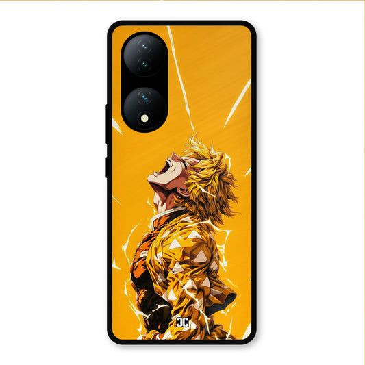 Shouting Zenitsu Vivo Y100 Mobile Back Cover - Anime PrintShield Case