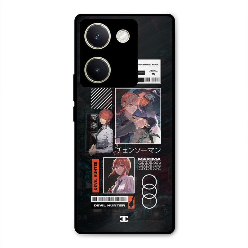 Devil Hunter Makima Vivo Y200 Pro Mobile Back Cover - Anime PrintShield Case