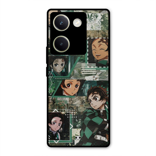 Tanjiro Thoughts Vivo Y200 Pro Mobile Back Cover - Anime PrintShield Case