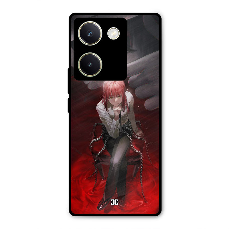 Makima Chains Vivo Y200 Pro Mobile Back Cover - Anime PrintShield Case