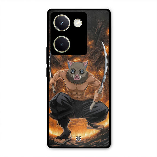 Inosuke Rage Vivo Y200 Pro Mobile Back Cover - Anime PrintShield Case