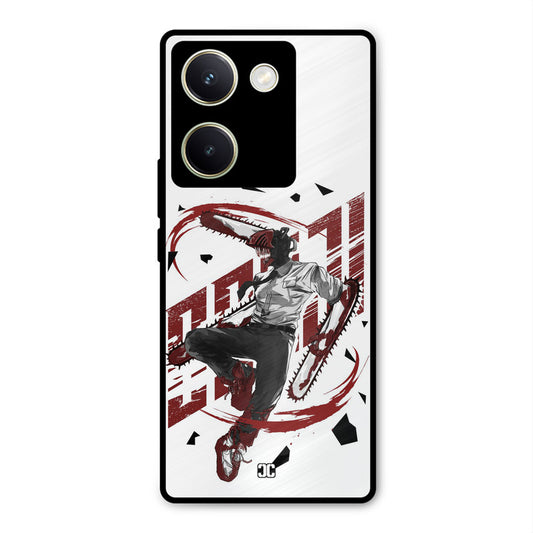 Chainsawman Typo Vivo Y200 Pro Mobile Back Cover - Anime PrintShield Case
