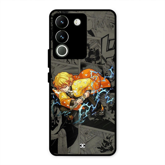 Zenitsu Manga Vivo Y200 Mobile Back Cover - Anime PrintShield Case