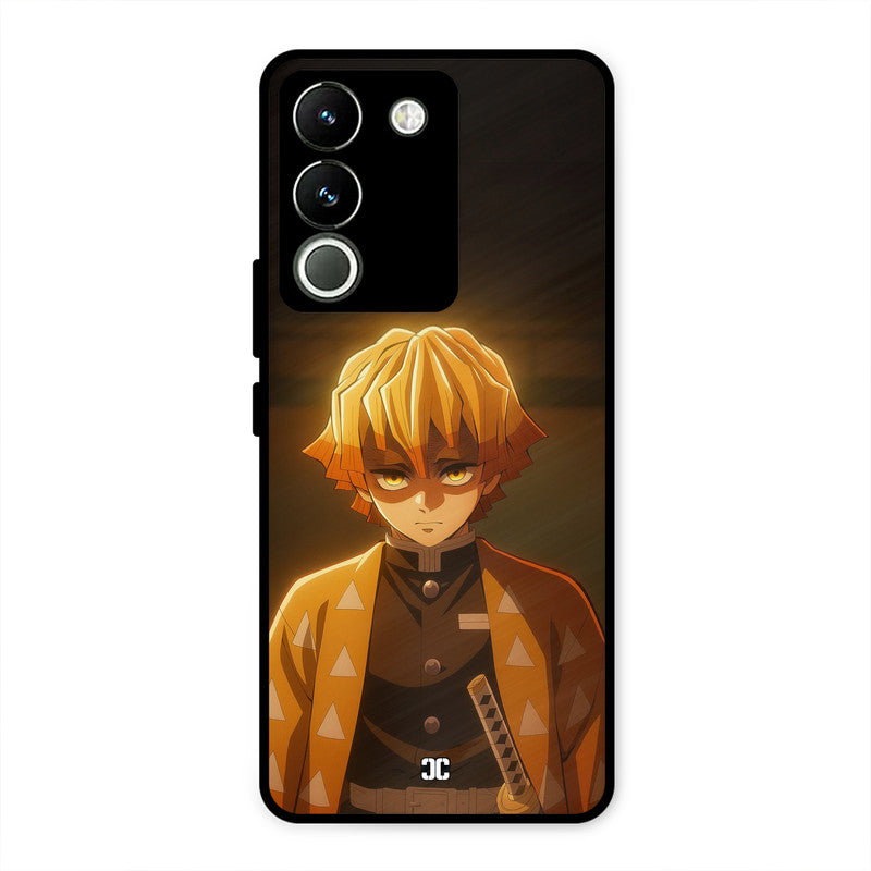 Thunderboy Zenitsu Vivo Y200 Mobile Back Cover - Anime PrintShield Case