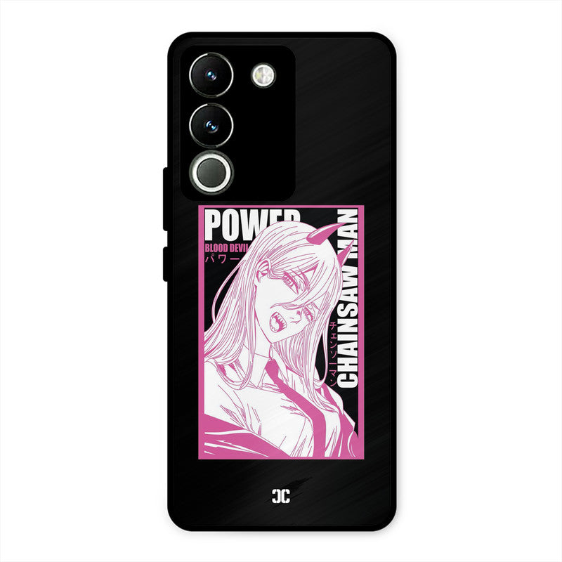Blood Devil Power Vivo Y200 Mobile Back Cover - Anime PrintShield Case