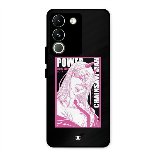 Blood Devil Power Vivo Y200 Mobile Back Cover - Anime PrintShield Case