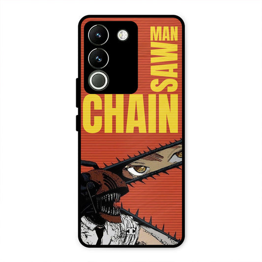 Raging Chainsaw Vivo Y200 Mobile Back Cover - Anime PrintShield Case