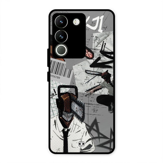 Denji Rage Vivo Y200 Mobile Back Cover - Anime PrintShield Case