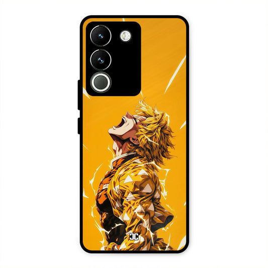Shouting Zenitsu Vivo Y200 Mobile Back Cover - Anime PrintShield Case