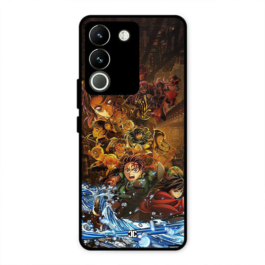 Demon Slayers Vivo Y200 Mobile Back Cover - Anime PrintShield Case