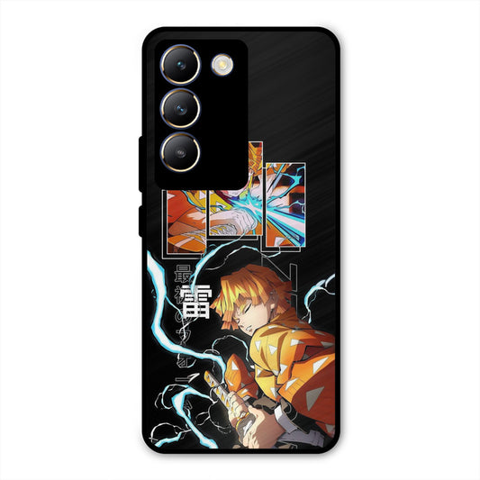 Aggressive Zenitsu Vivo Y200e Mobile Back Cover - Anime PrintShield Case
