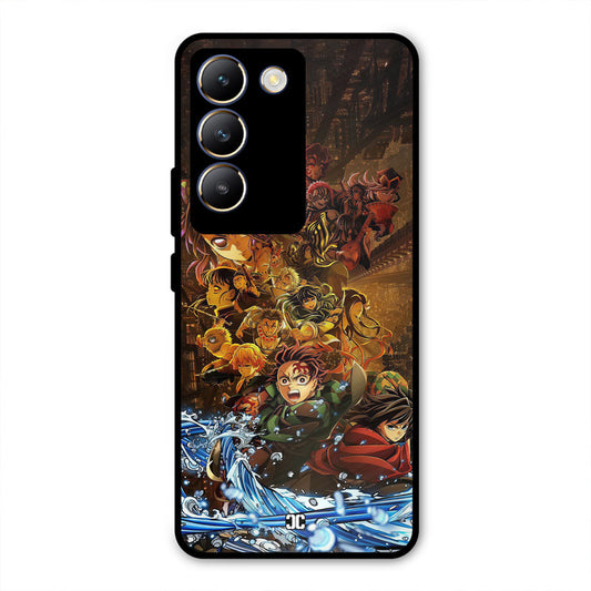 Demon Slayers Vivo Y200e Mobile Back Cover - Anime PrintShield Case