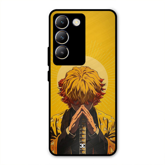 Calm Zenitsu Vivo Y200e Mobile Back Cover - Anime PrintShield Case