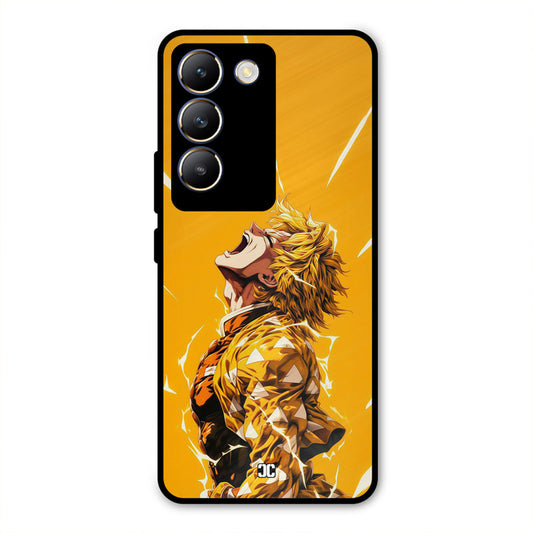 Shouting Zenitsu Vivo Y200e Mobile Back Cover - Anime PrintShield Case