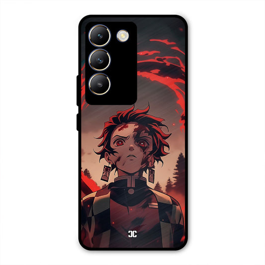 Raging Tanjiro Vivo Y200e Mobile Back Cover - Anime PrintShield Case