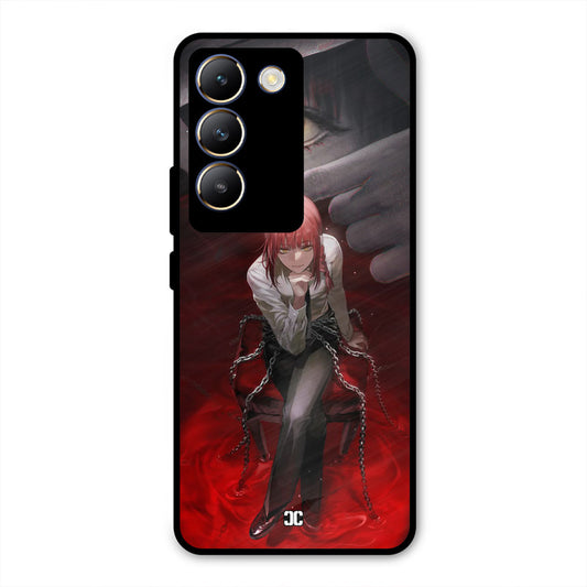 Makima Chains Vivo Y200e Mobile Back Cover - Anime PrintShield Case