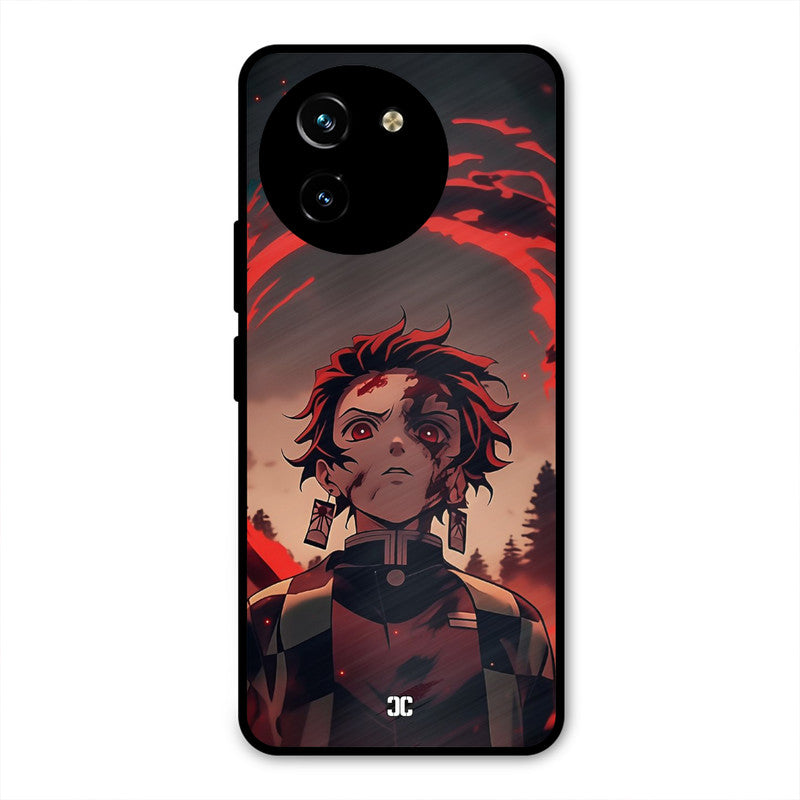 Raging Tanjiro Vivo Y200i Mobile Back Cover - Anime PrintShield Case
