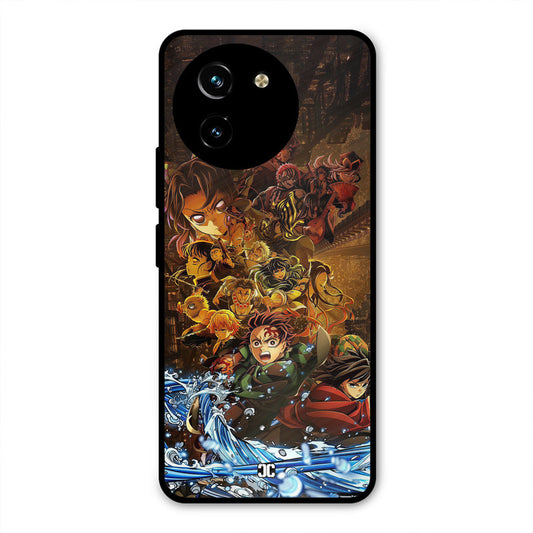 Demon Slayers Vivo Y200i Mobile Back Cover - Anime PrintShield Case