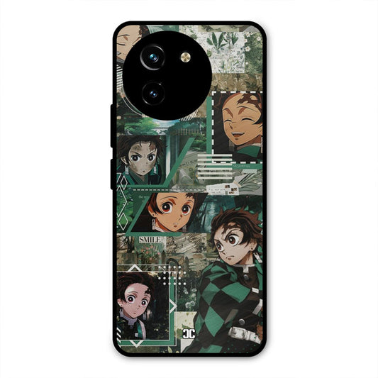 Tanjiro Thoughts Vivo Y200i Mobile Back Cover - Anime PrintShield Case
