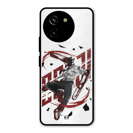 Chainsawman Typo Vivo Y200i Mobile Back Cover - Anime PrintShield Case