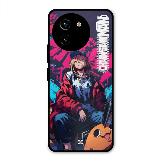 Puchita with Power Vivo Y200i Mobile Back Cover - Anime PrintShield Case
