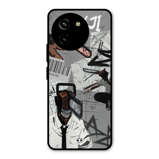 Denji Rage Vivo Y200i Mobile Back Cover - Anime PrintShield Case