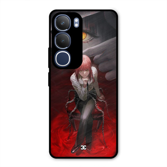 Makima Chains Vivo Y29 Mobile Back Cover - Anime PrintShield Case