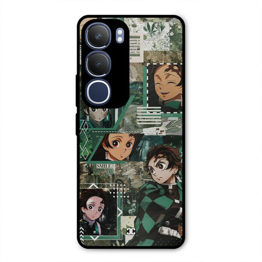 Tanjiro Thoughts Vivo Y29 Mobile Back Cover - Anime PrintShield Case