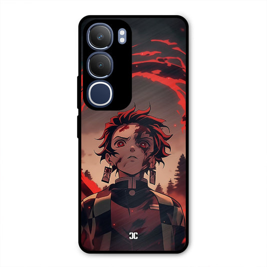 Raging Tanjiro Vivo Y29 Mobile Back Cover - Anime PrintShield Case