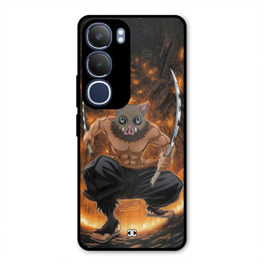 Inosuke Rage Vivo Y29 Mobile Back Cover - Anime PrintShield Case